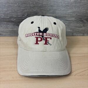 Rooster Booster PF Hat Cap Strap Back Brown One Size Adjustable